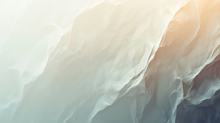 Abstract background featuring a crumpled paper texture with a gradient of soft colors, creating a visually interesting and versatile design elementの素材