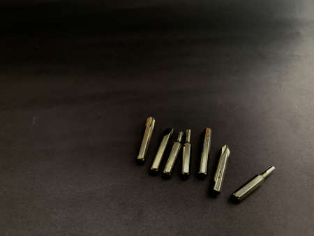 screwdriver bits of various sizes