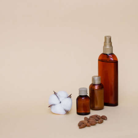 delicious figs on craft paper and purple backgroundの写真素材