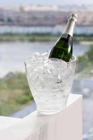 delicious figs on craft paper and purple backgroundの写真素材