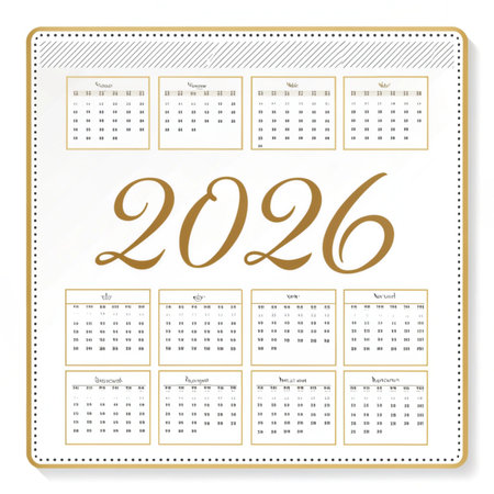 Calendar for 2016 on a white background. Vector illustration. Eps 10の素材