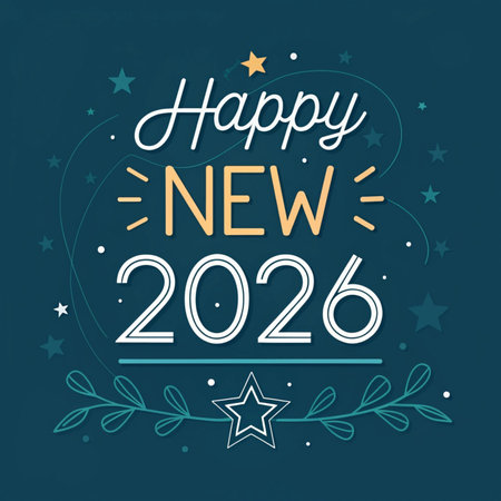 Happy New Year 2020. Greeting card. Vector illustration.の素材