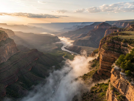 Grand Canyon National Park (South Rim), Arizona, United States.の素材