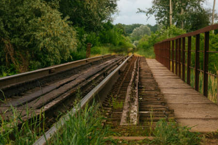 railway bridgeの写真素材