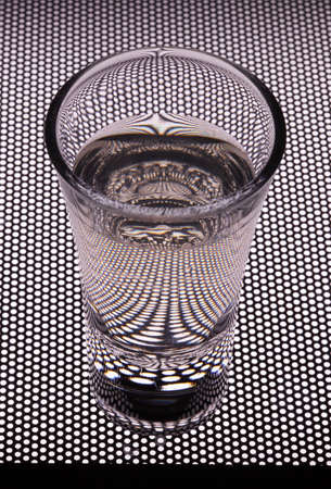 glass of vodkaの写真素材