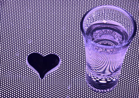 glass of vodkaの写真素材