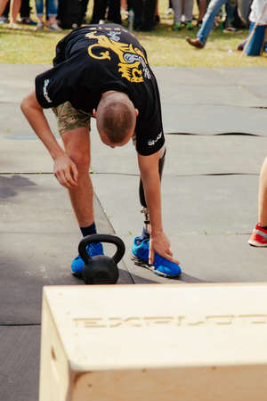 under the brand name games for heroes - the stage of the sports crossfit of all Ukrainian...