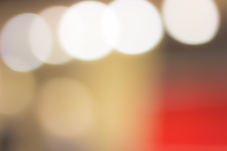 Blurred and defocused abstract background with soft multicolored bokeh circles, overlay conceptの写真素材