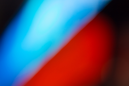 Blurred and defocused abstract background with soft multicolored bokeh, overlay conceptの写真素材