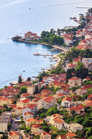 View from above on the old cityの写真素材