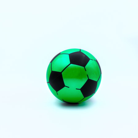 Soccer ball isolated on a white background. 3d illustration.の写真素材