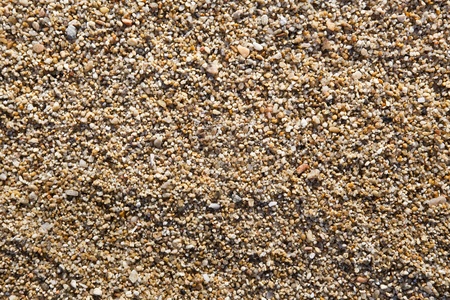 Hot beige beach sand texture, backgroundの写真素材