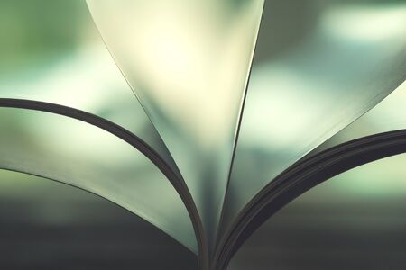 Abstract image of pages of a open book