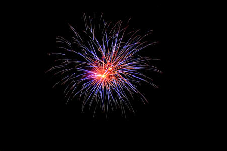 Firework booomingの写真素材