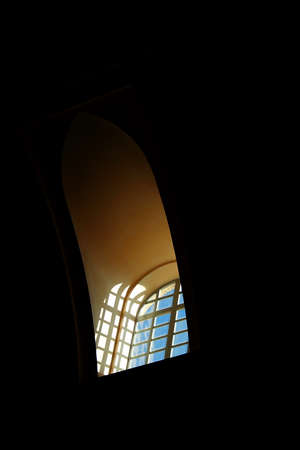 Sunlight through windowの写真素材