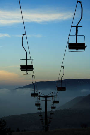 Chair liftの写真素材