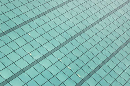 Detail of Glass facade office buildingの写真素材