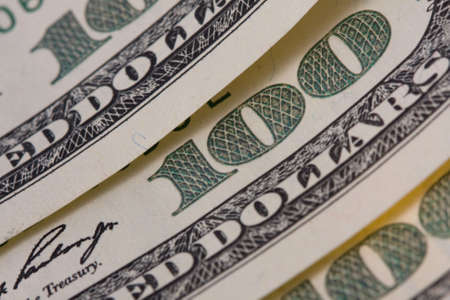 One hundred dollars  - background