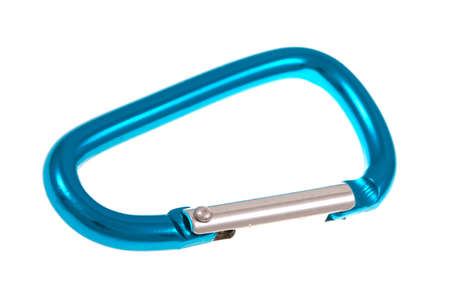 Aluminium carbine  isolated on white の写真素材