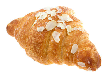 croissant isolated on a whiteの写真素材
