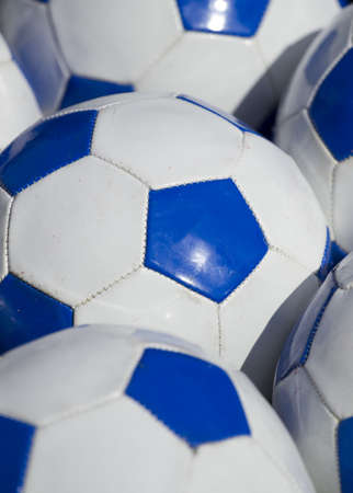 Football balls - background