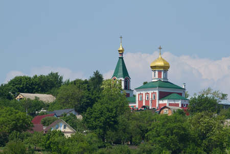Old orthodox church of Boris and Gleb in Vyshgorod, Ukraine