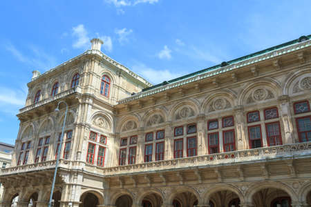 Vienna, Austria - July 23, 2017: View on Vienna State Opera House in Vienna, Austriaのeditorial素材