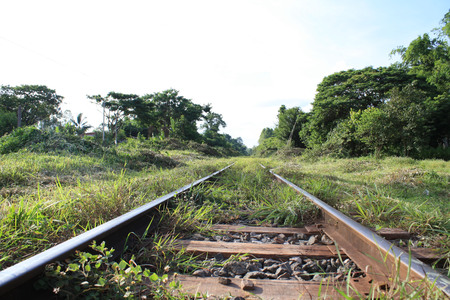 railwayの写真素材