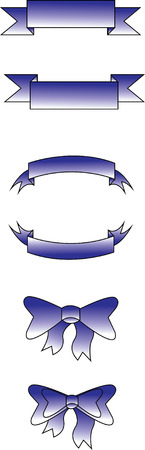 Blue Ribbonのイラスト素材