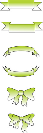 Green Ribbonのイラスト素材