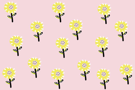 cute illustration For background, cover, brochure, banner, menuの写真素材