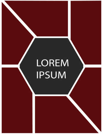 abstract modern background templateのイラスト素材