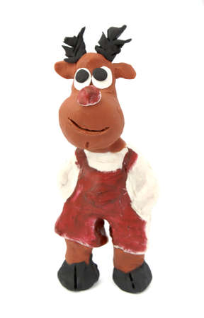 Christmas reindeerの写真素材