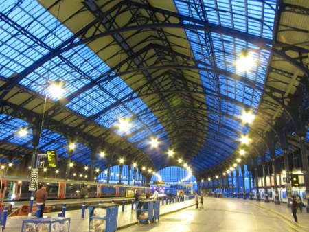 Brighton Station,  England,UKの素材