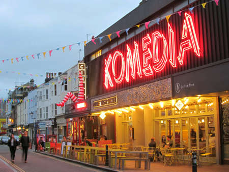 Komedia, Brighton, England,UKの素材