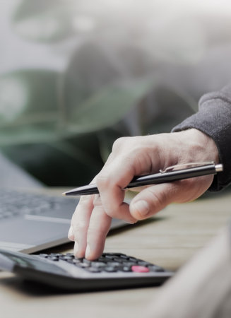 Accounting and business concept, accounting in businessの写真素材