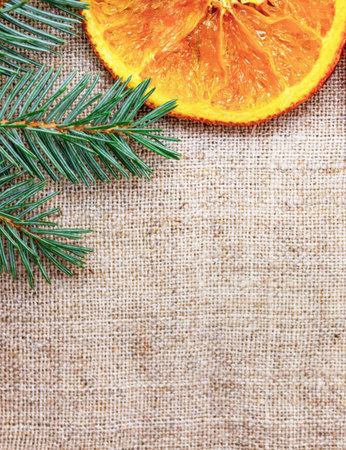 Christmas photo with space for inscriptions, this photo can be used for both Christmas and New Year themes, as well as for winter themesの写真素材