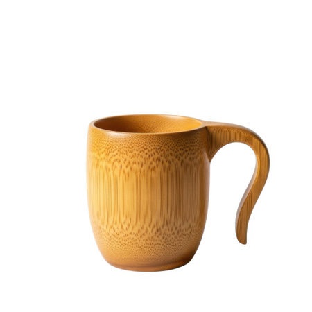 Experience the natural warmth of this unique bamboo coffee mug. Its rustic charm and durable construction make it ideal for enjoying your favorite hot drinks in style.の素材