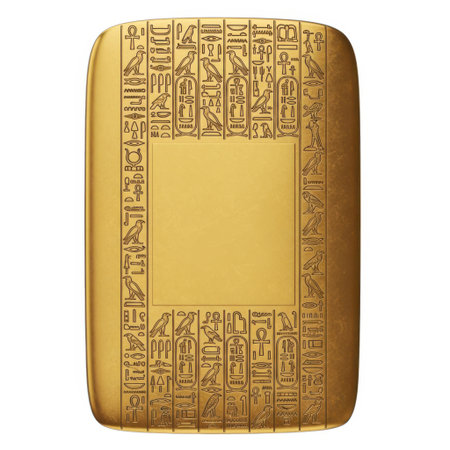 A rectangular ancient cuneiform tablet displays intricate hieroglyphic inscriptions and text. This artifact offers a glimpse into historical records and ancient communication methods from a past civilization.の素材