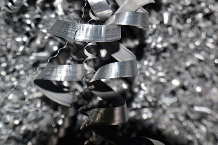 iron dust, aluminum dustの写真素材