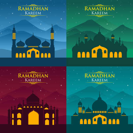 Ramadhan Kareem vectorのイラスト素材
