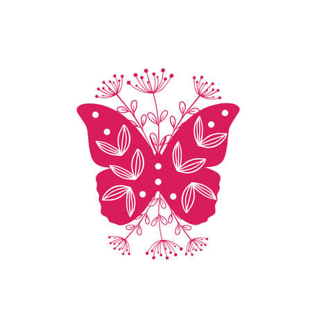 Butterfly design svgのイラスト素材