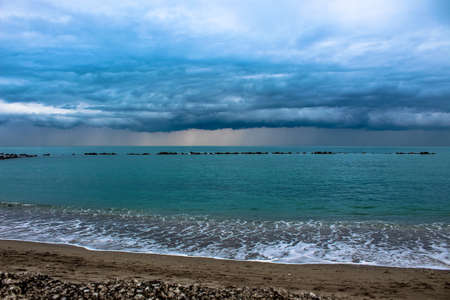 the storm is comingの写真素材