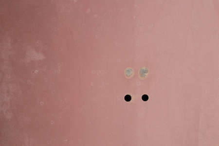 rusty metal sheetの写真素材