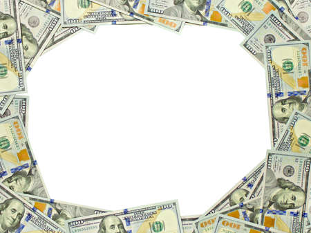 Dollar vignette 3:4の写真素材