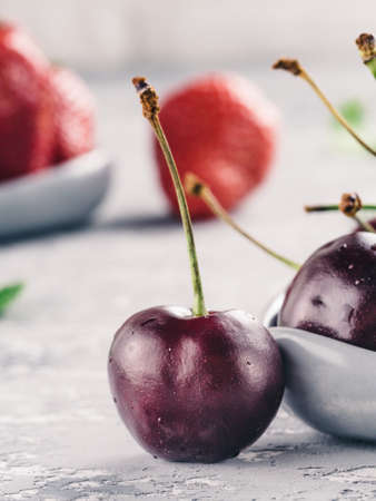 Cherry close upの写真素材