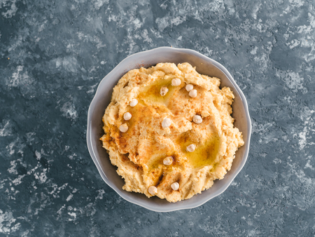 Hummus and tahiniの写真素材