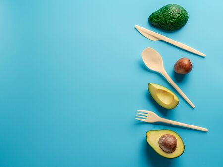 Avocado Seeds Biodegradable Single-Use Cutlery. Bioplastic - Great alternative to plastic disposable...