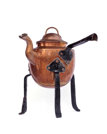 Copper kettleの写真素材