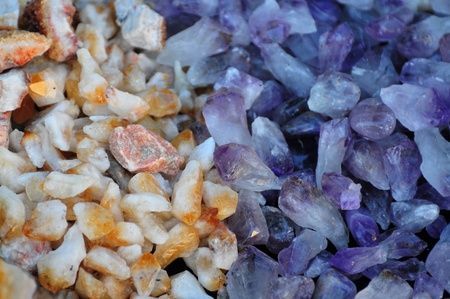 Texture from natural amethyst 